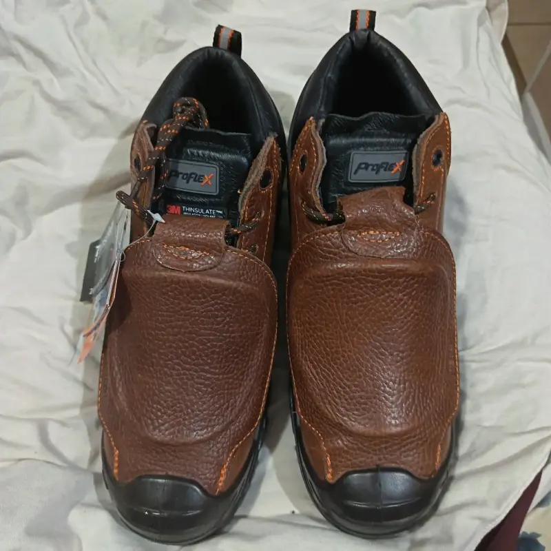 Zapatos de seguridad ProFlex marrones con puntera reforzada - 3