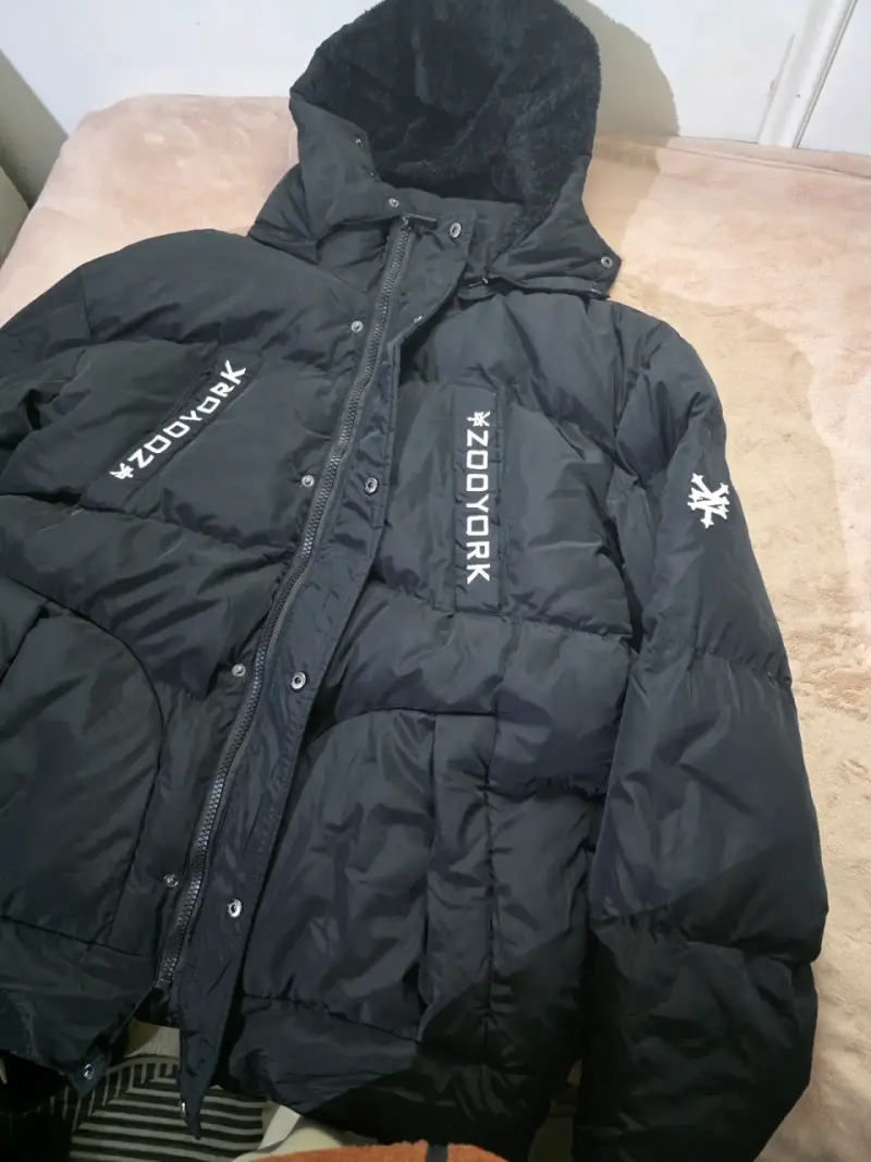 Parka negra Zoo York con capucha Nueva - 2