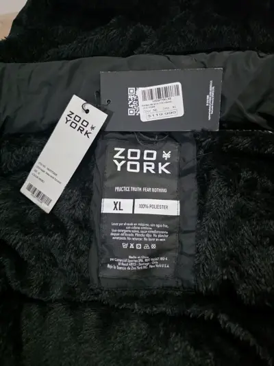 Parka negra Zoo York con capucha Nueva - miniatura 4