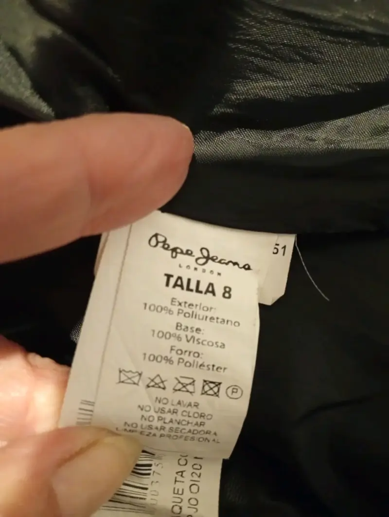 Chaqueta acolchada negra para hombre - 6