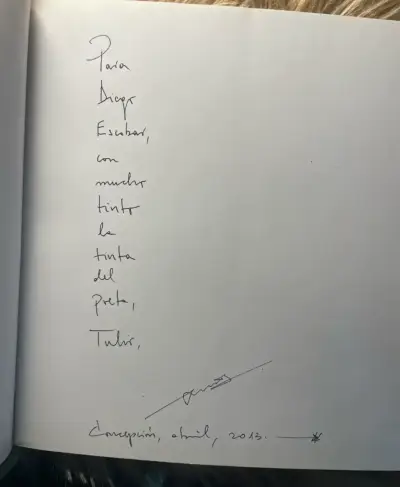 Libro 'Tinta de Poeta' de Tulio Mendoza Belio - miniatura 2