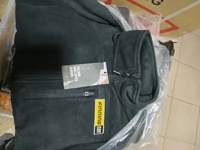 Chaqueta impermeable negra Finning CAT - miniatura 2