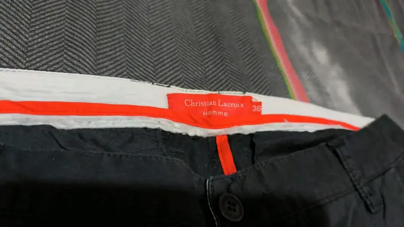 Pantalones Negros Christian Lacroix HombreTalla 36 - 3