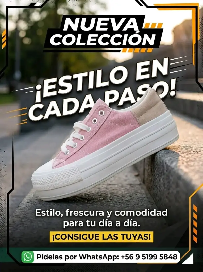 Zapatillas casuales para mujer en varios colores - 1