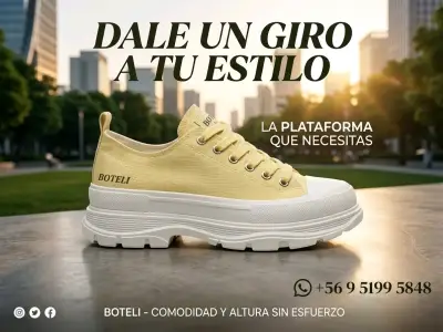 Zapatillas Urbanas TL Starwear Blancas - miniatura 2