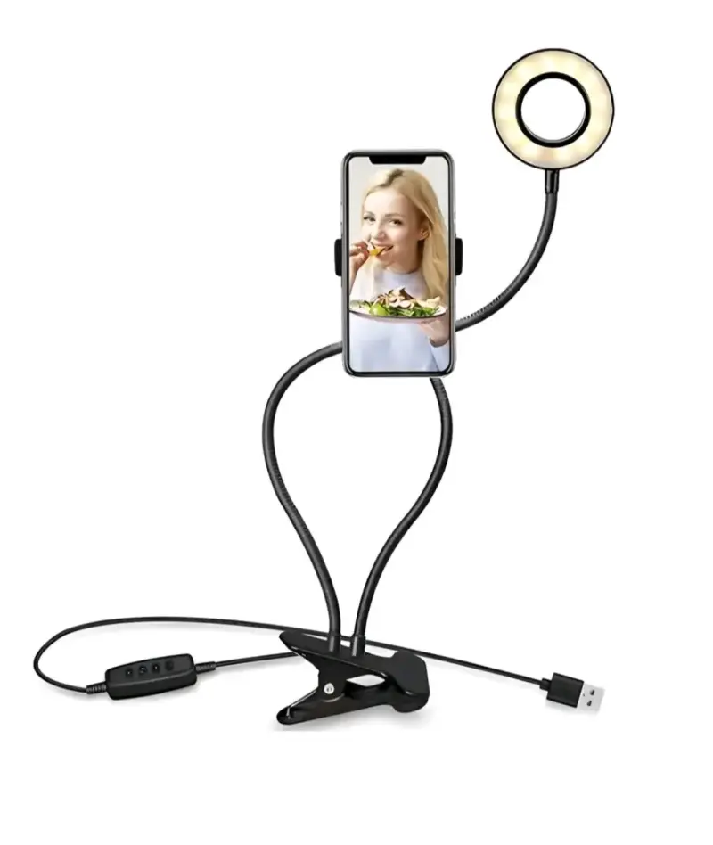 Kit de luz de anillo flexible para smartphone Vivitar - 2