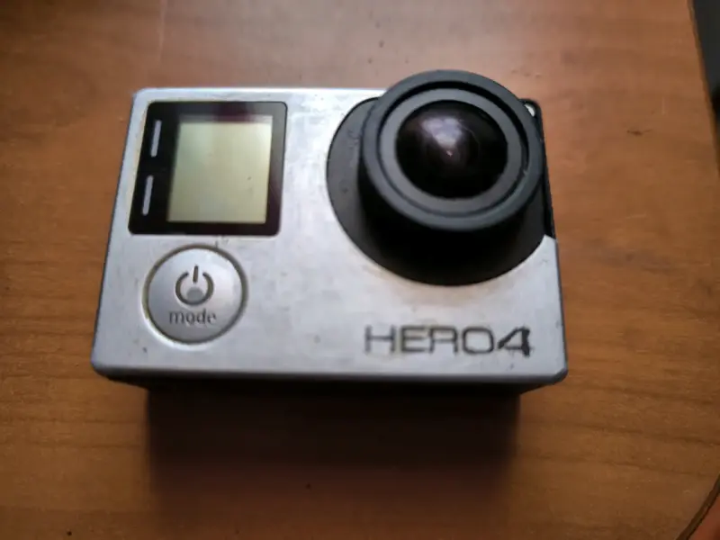Cámara de acción GoPro Hero4 usada