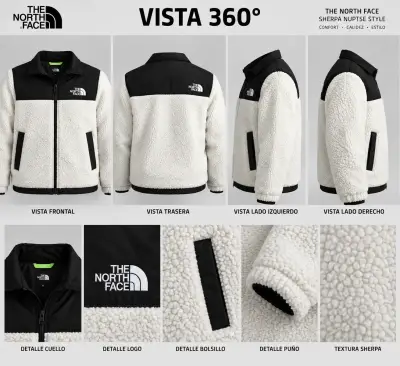 Chaqueta The North Face Sherpa Nuptse - miniatura 1