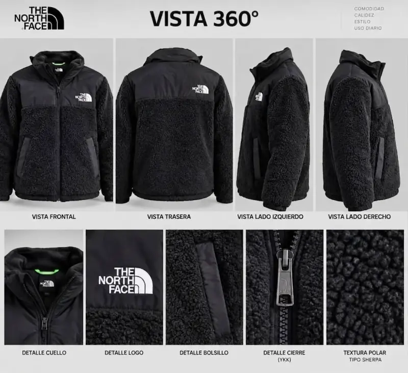 Chaqueta The North Face Sherpa Nuptse - 2