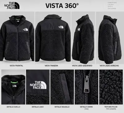 Chaqueta The North Face Sherpa Nuptse - miniatura 2