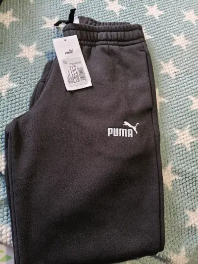 Pantalones deportivos Puma gris para hombre - miniatura 1