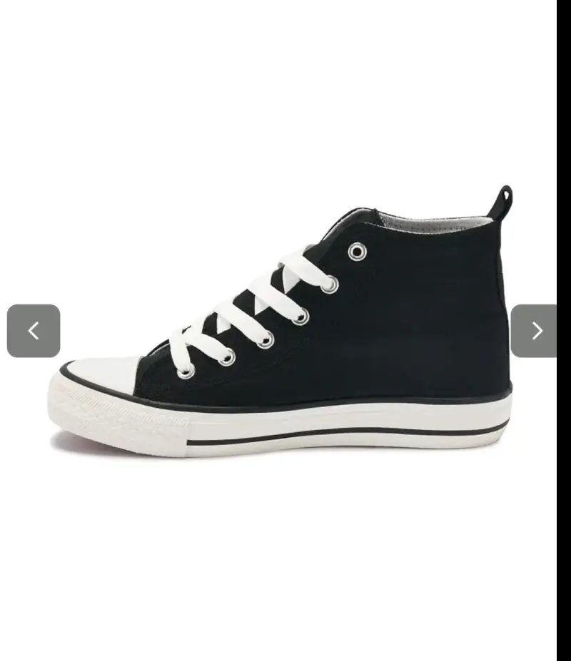 Zapatillas negras de lona Mujer Urbanas TALLA37/38 - 3