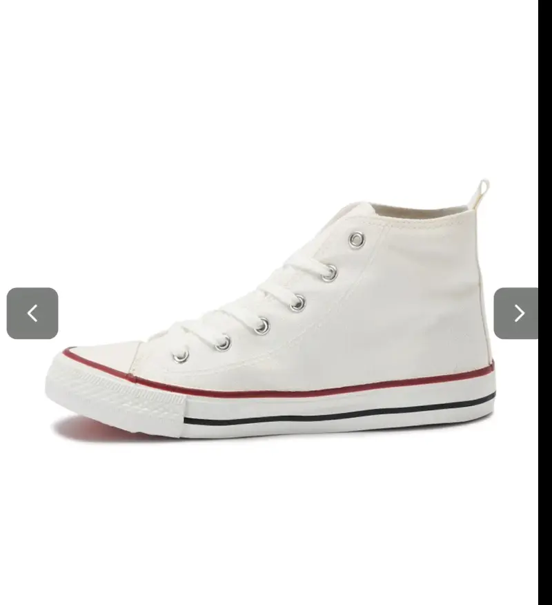 Zapatillas blancas de lona Mujer Urbanas talla 37 - 3