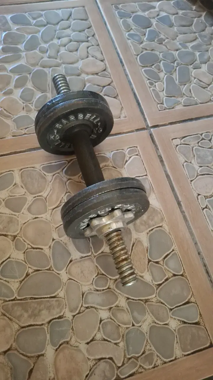 Mancuerna ajustable de 10 kg para entrenamiento
