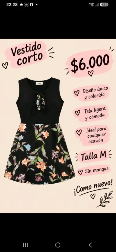 Vestido elegante semilargo con pedrería - miniatura 2