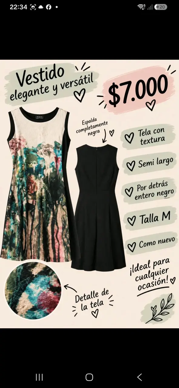 Vestido elegante semilargo con pedrería - 5