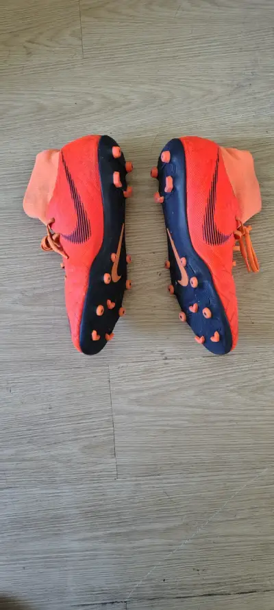 Botines de fútbol Nike Mercurial naranja - miniatura 3