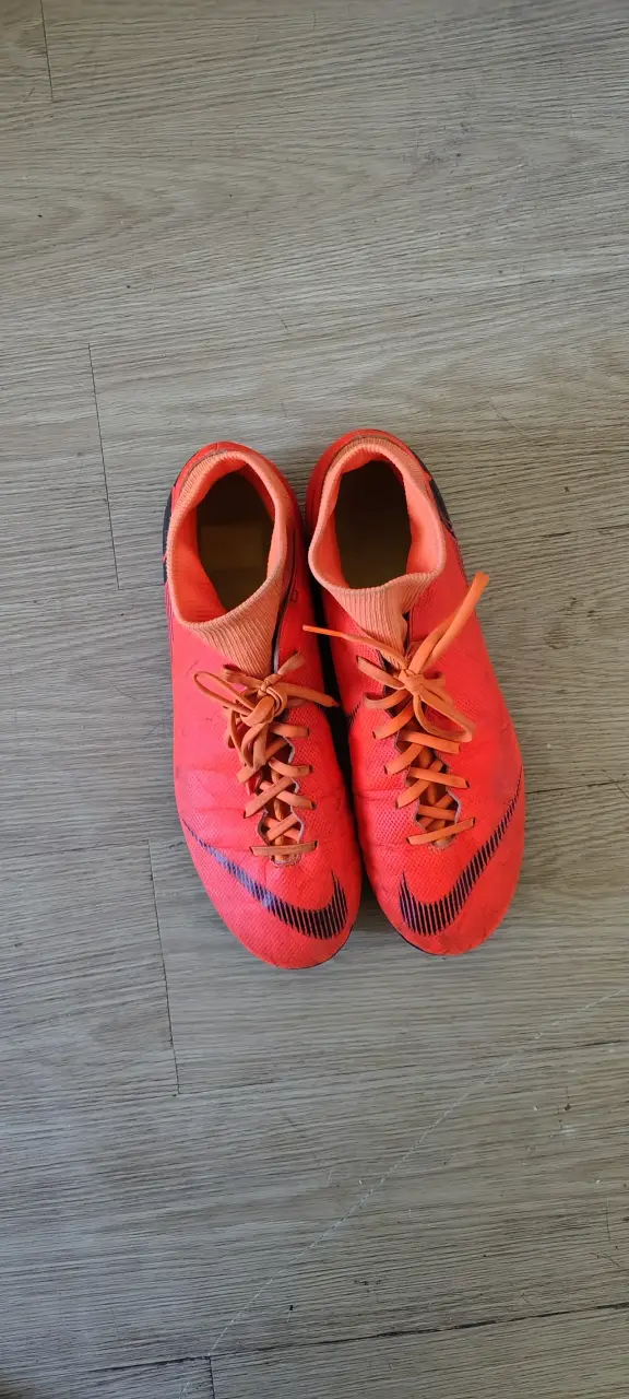 Botines de fútbol Nike Mercurial naranja - 6