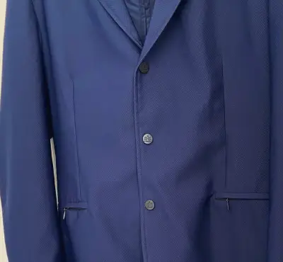 Chaqueta azul con capucha desmontable - miniatura 4