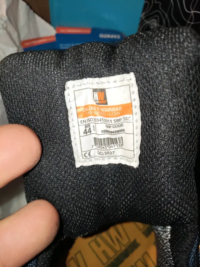 Botas de seguridad Bering Low azul con suela antideslizante - 4