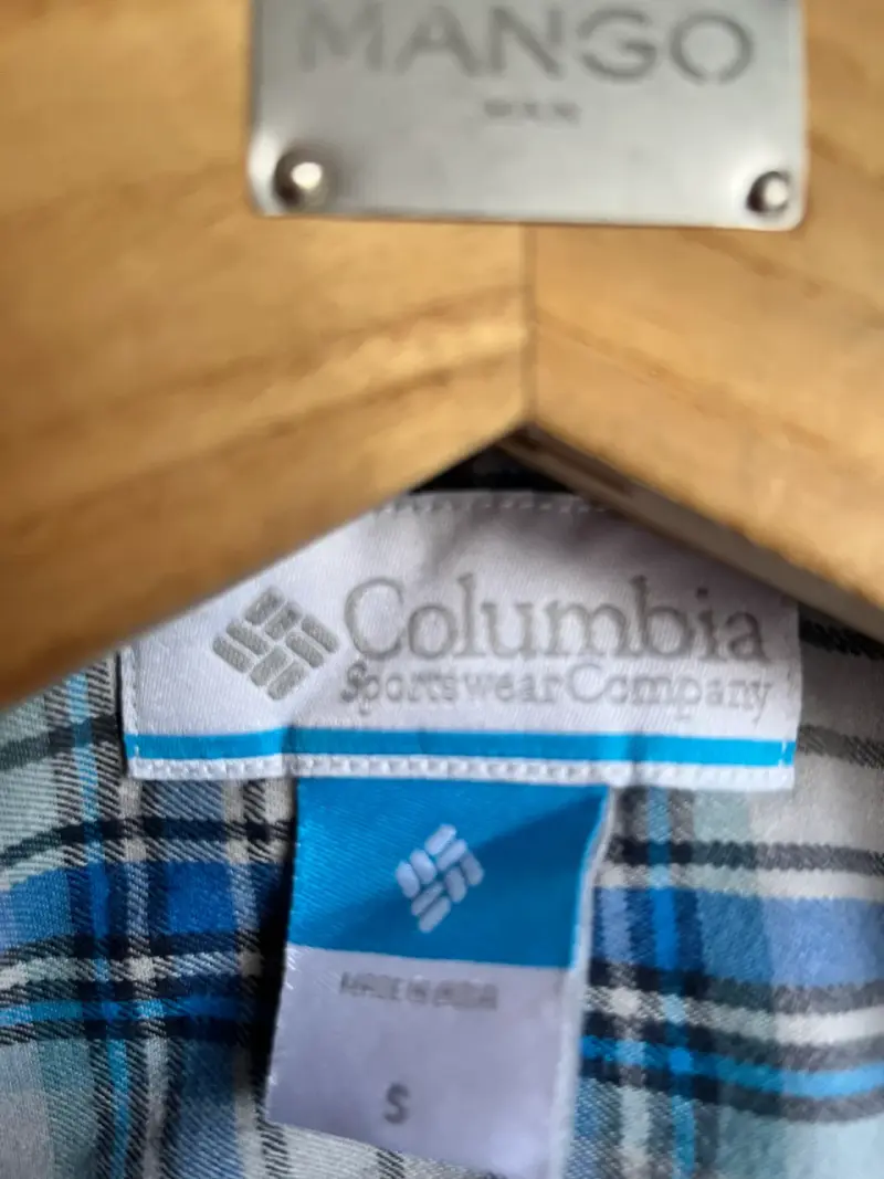 Camisa de franela a cuadros Nautica talla L - 4