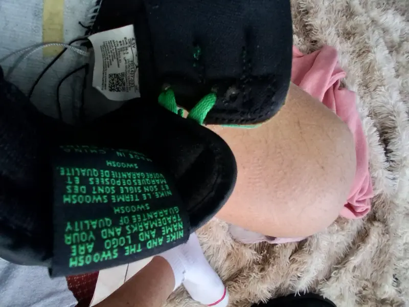 Zapatillas Nike Air Jordan verdes y negras - 4