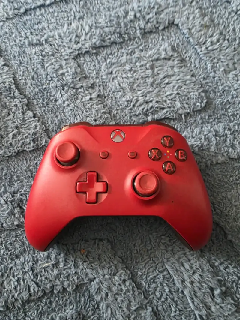 Control inalámbrico rojo para Xbox One original - 1