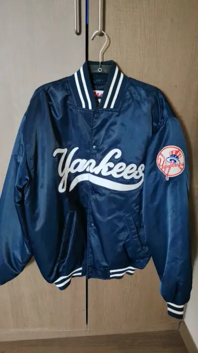 Chaqueta Yankees azul Majestic talla L - miniatura 1