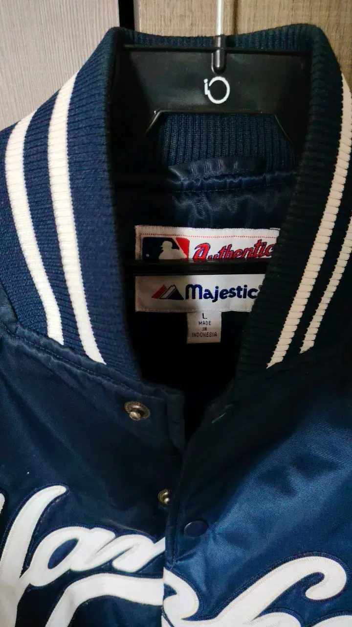 Chaqueta Yankees azul Majestic talla L - 2