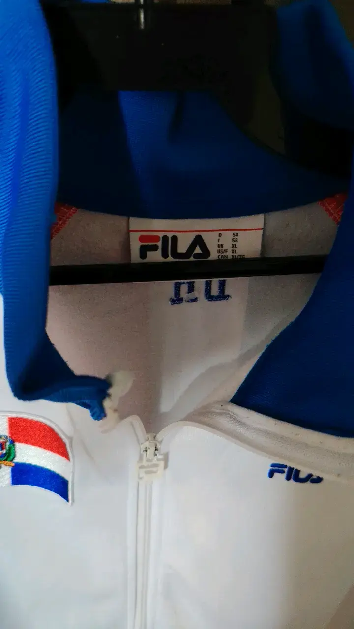 Chaqueta deportiva Fila con bandera dominicana - 3