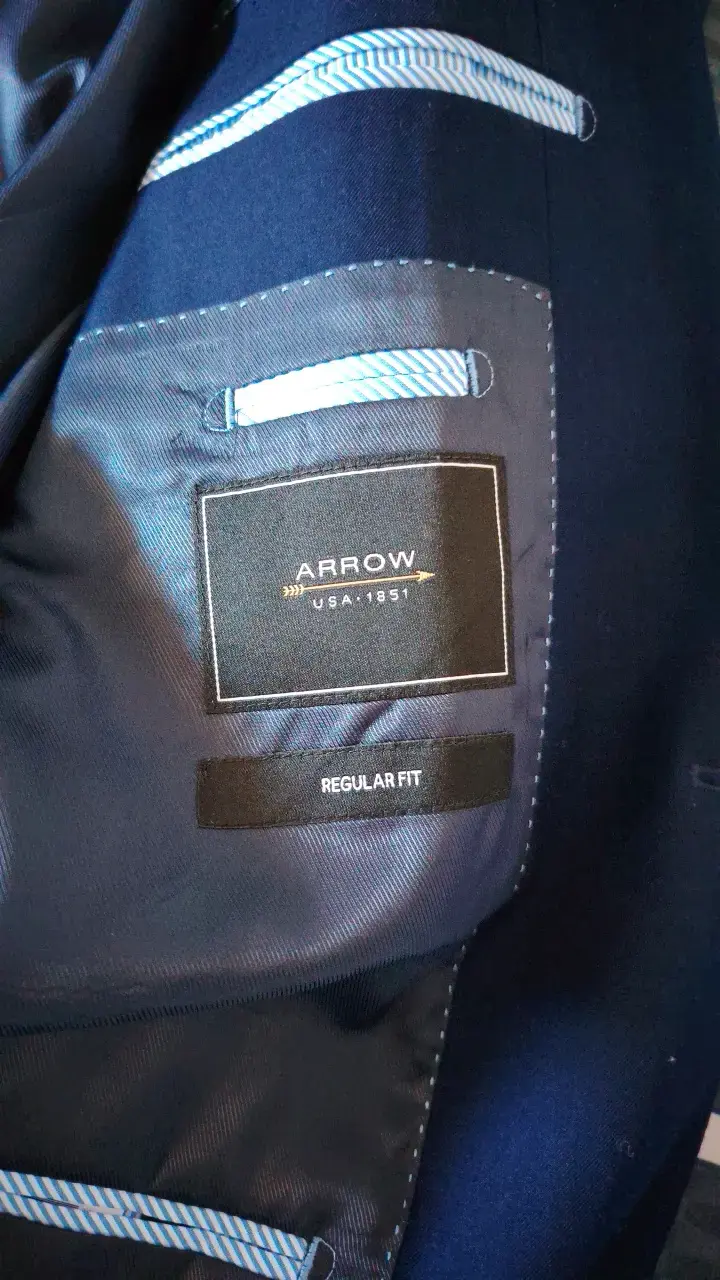 Blazer azul marino Arrow Regular Fit - 2