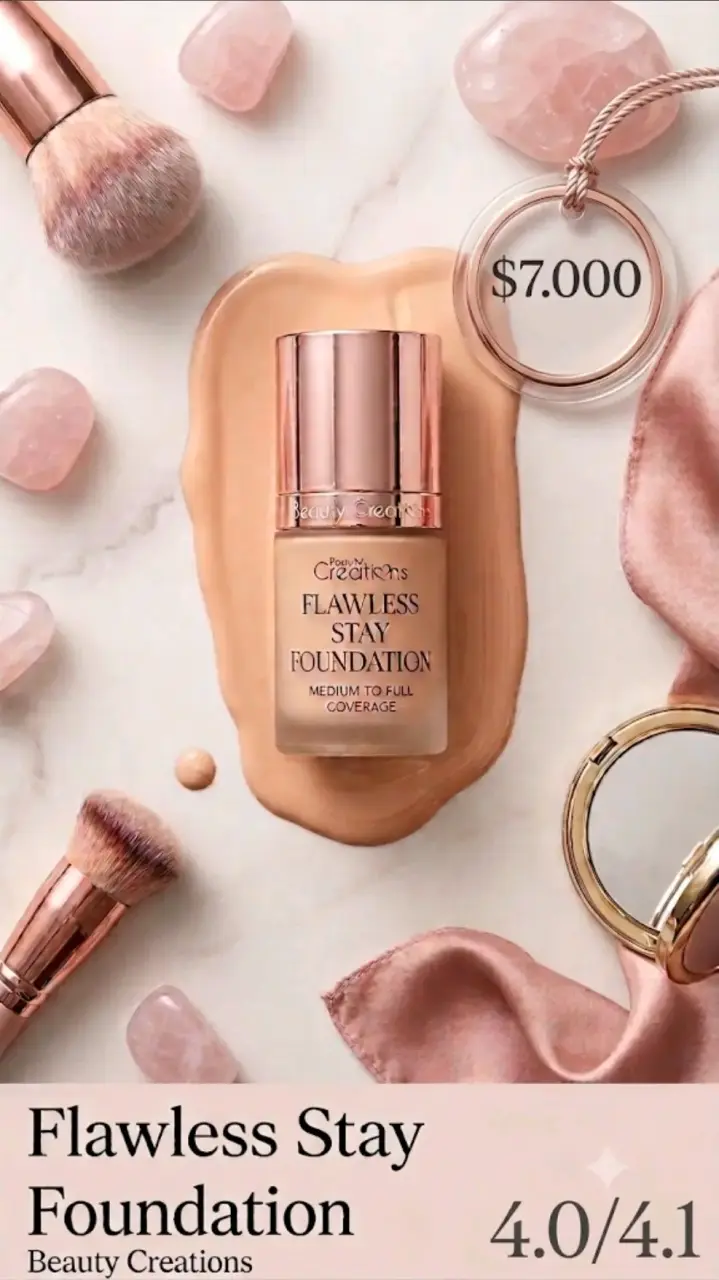 Base de Maquillaje Flawless Stay Beauty Creations