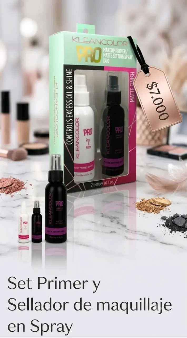 Set de Primer y Sellador de Maquillaje Kleancolor