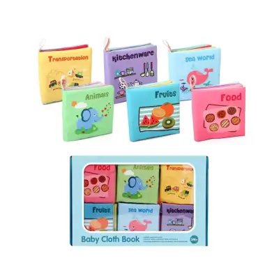 Libros de Tela para Bebés Temáticos - miniatura 1