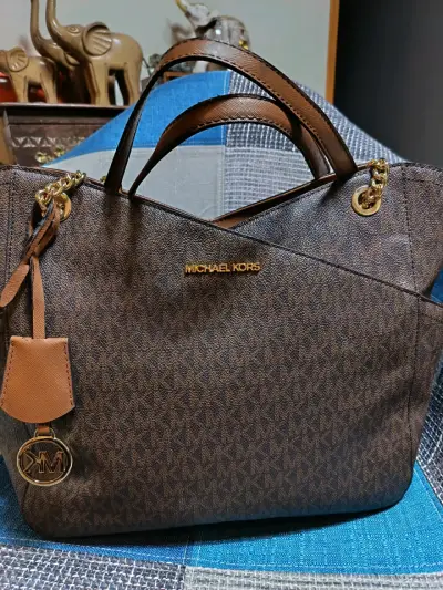 Bolso Michael Kors jef set marrón - miniatura 1