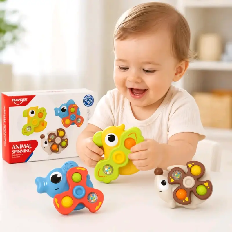 Juguetes giratorios de animales para bebés - 2