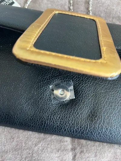 Cartera de mano negra nueva - miniatura 3