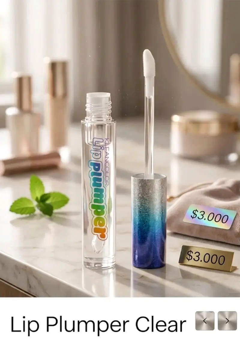 Lip Plumper Transparente Kleancolor