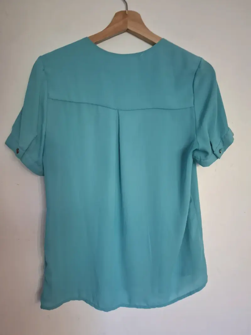 Blusa turquesa de mujer Forever 21 - 3