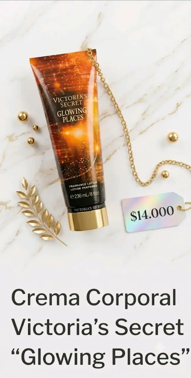 Crema Corporal Victoria's Secret Glowing Places 236ml