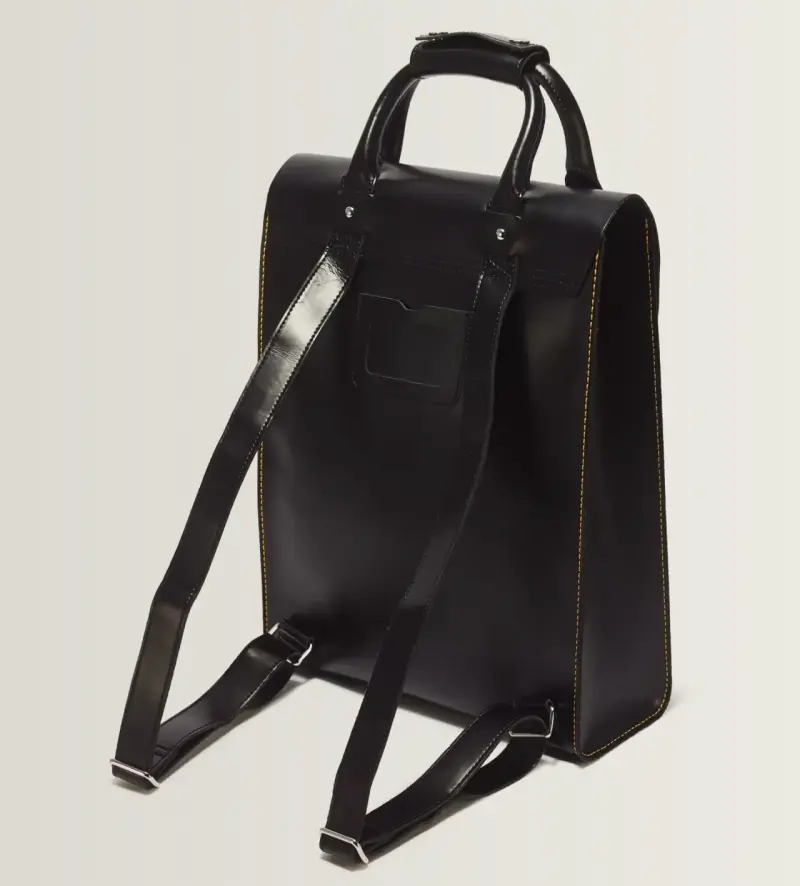 Mochila de cuero negra Dr. Martens - 2