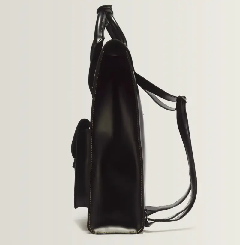Mochila de cuero negra Dr. Martens - 4