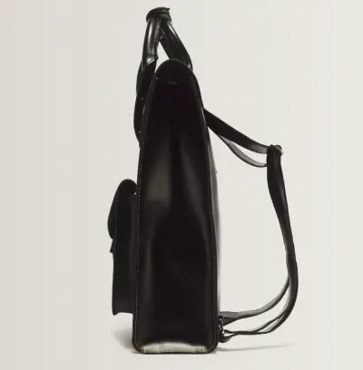 Mochila de cuero negra Dr. Martens - miniatura 4