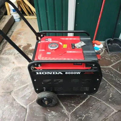 Generador a gasolina Honda 8000W portátil - miniatura 5