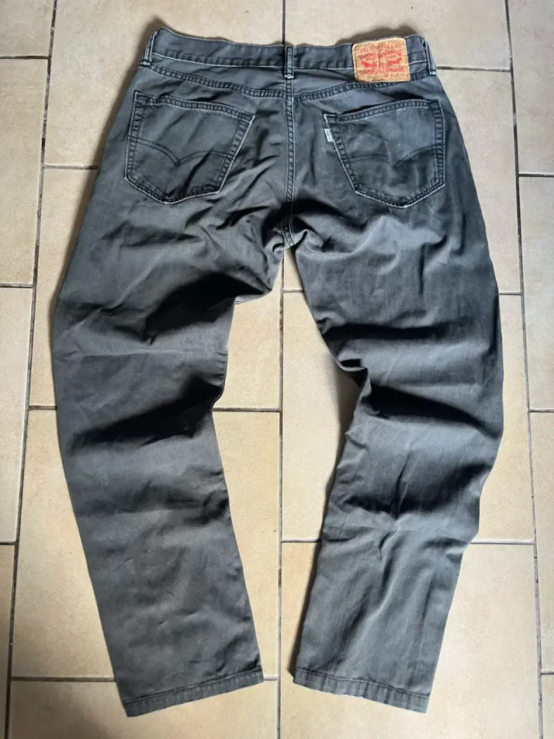 Jeans Levi's 505 Gris Talla 32 - 2