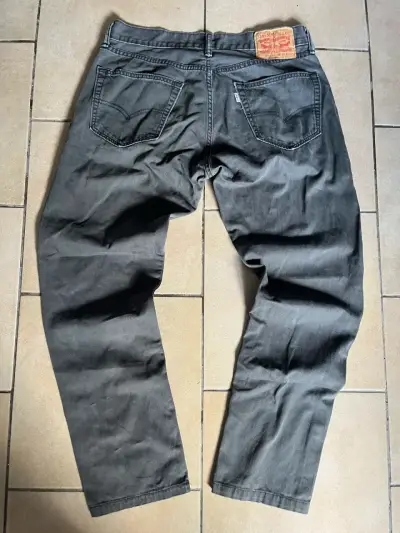 Jeans Levi's 505 Gris Talla 32 - miniatura 2