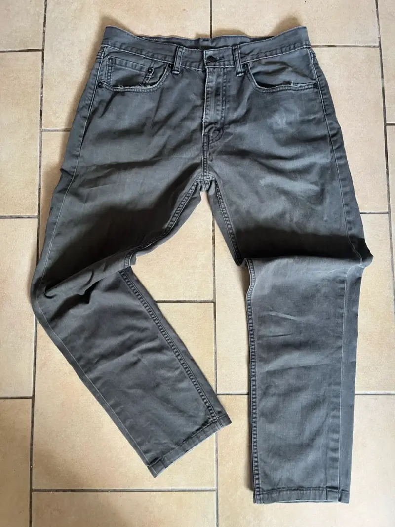 Jeans Levi's 505 Gris Talla 32 - 3