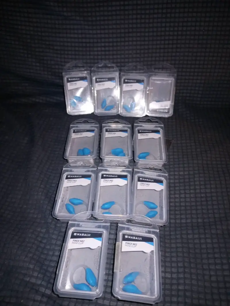 Pinzas para Nariz de Natación Nabaiji Azul