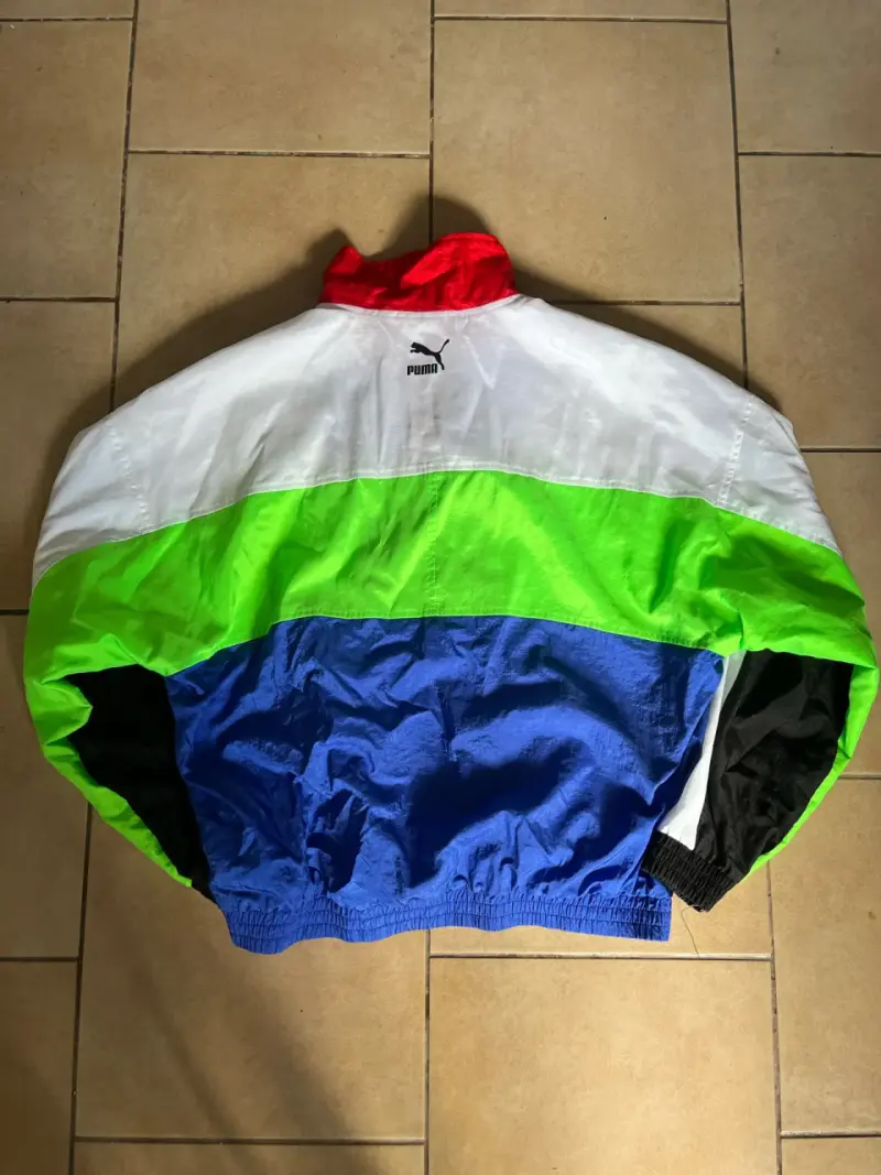 Chaqueta deportiva multicolor Puma talla S - 3