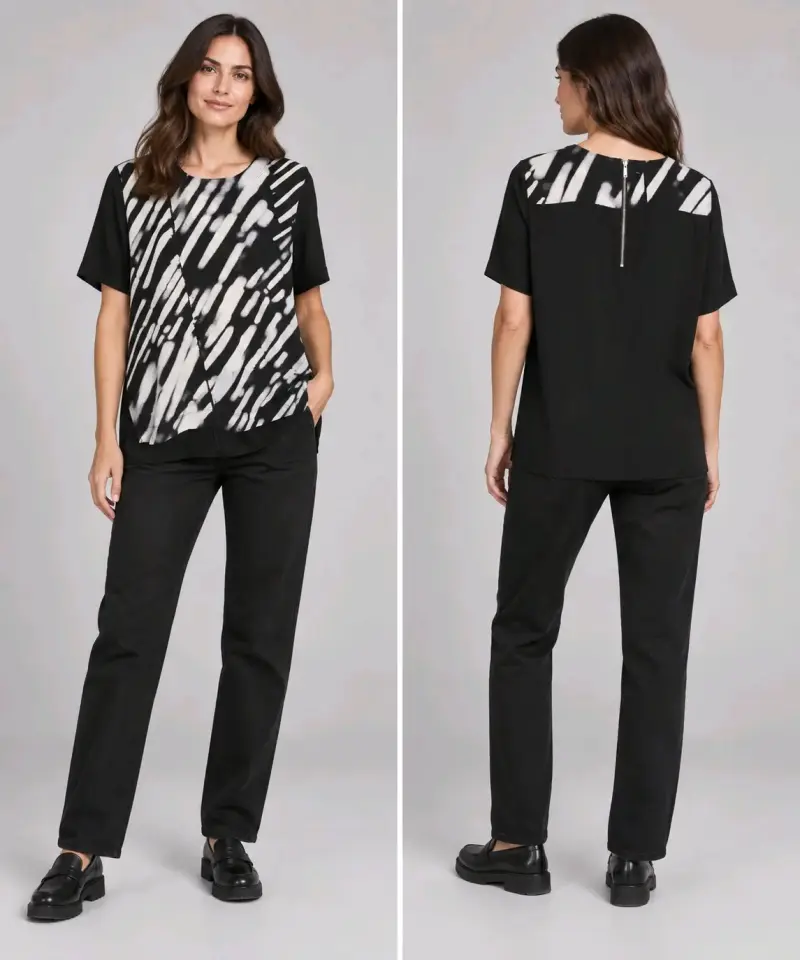 Polera Calvin Klein Jeans estampado abstracto - 1